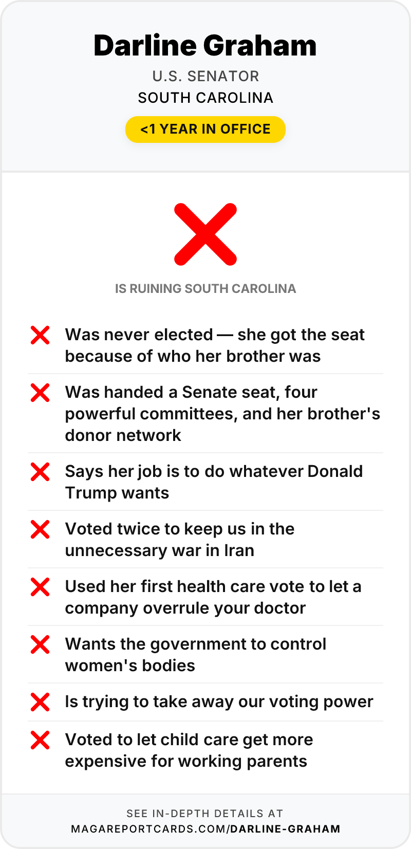 Darline Graham Report Card