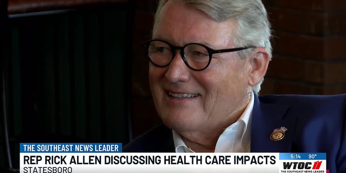 A Hospital CEO in Rick Allen's District Said the Budget Bill Would Cost Him His ICU. Allen Said He Was "Dead Wrong."