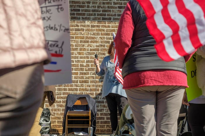 Austin Scott Hasn't Held a Town Hall Since 2015. So 200 Georgians Asked Their Questions to an Empty Chair.